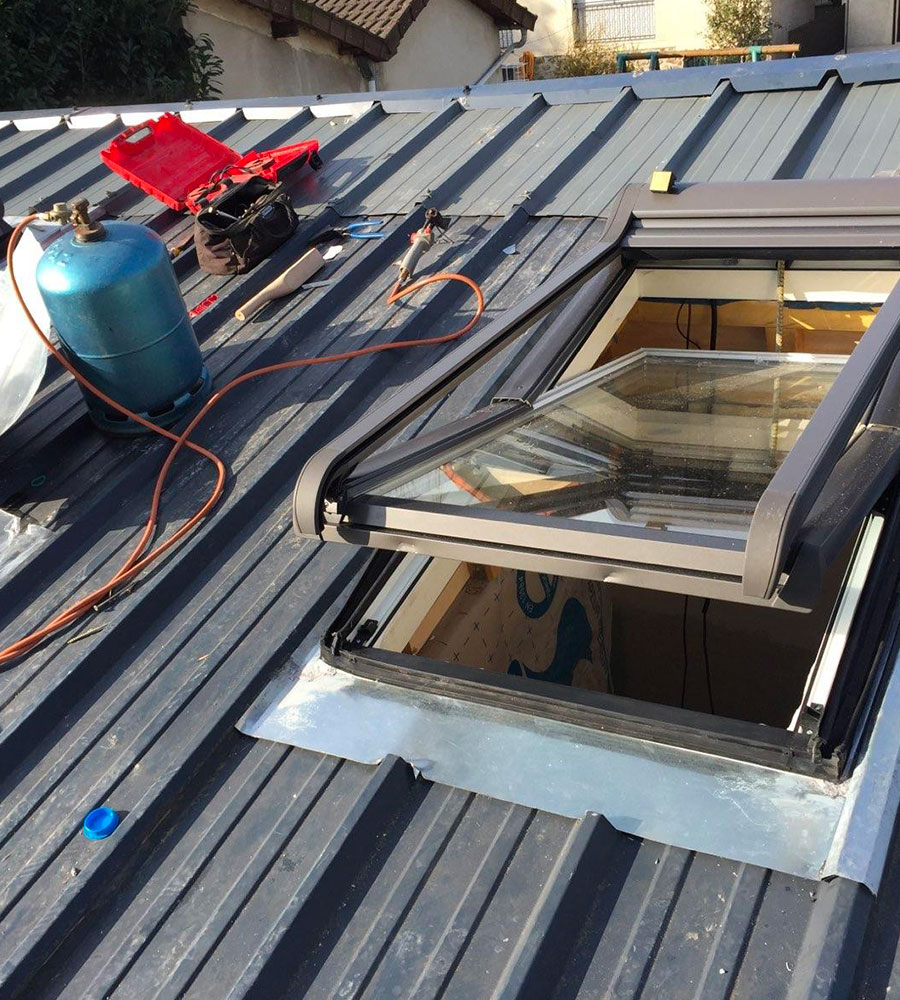 pose de velux à Rosny-sous-Bois (93110) en Seine-Saint-Denis (93)