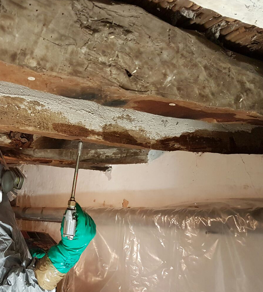 Traitement de charpente à Rosny-sous-Bois (93110) en Seine-Saint-Denis (93)